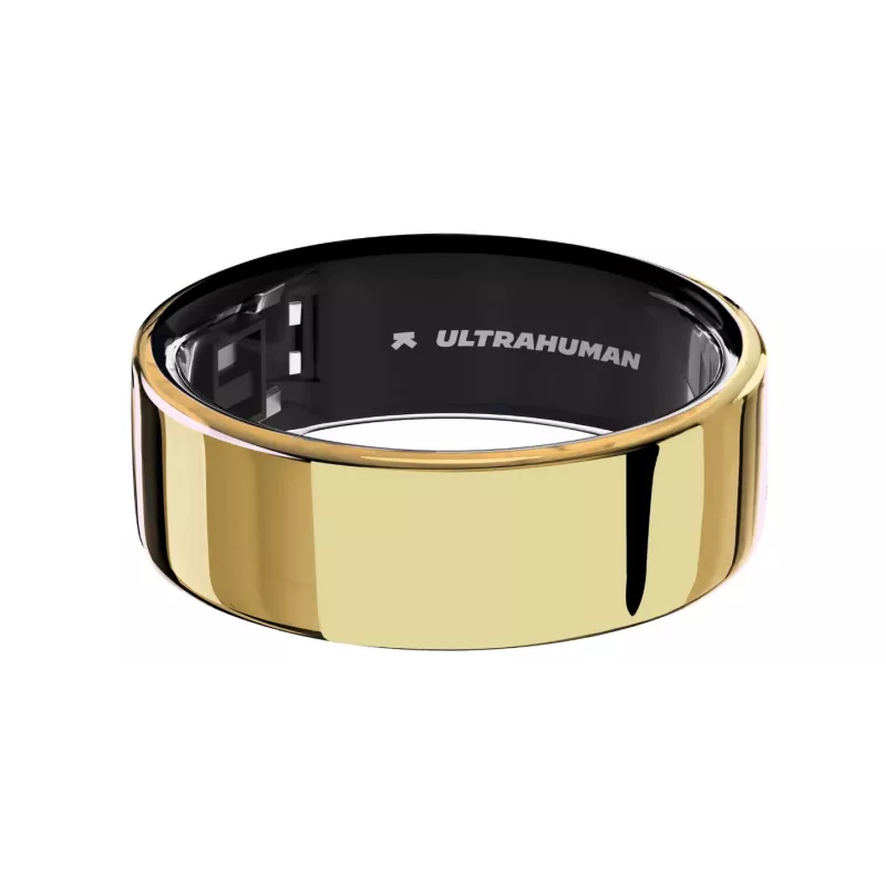 Ultrahuman | Ring Air | Bionic Gold | Μέγεθος 8 | Smart Ring
