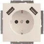 Busch-Jaeger Πρίζα SCHUKO-2x USB 20 EUCB2USB-84 (2CKA002011A6273)