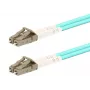 Καλώδιο οπτικών ινών LOGON AL5LCLC07I/3I 7 m OM3 LC–LC Aqua Πλήρους duplex