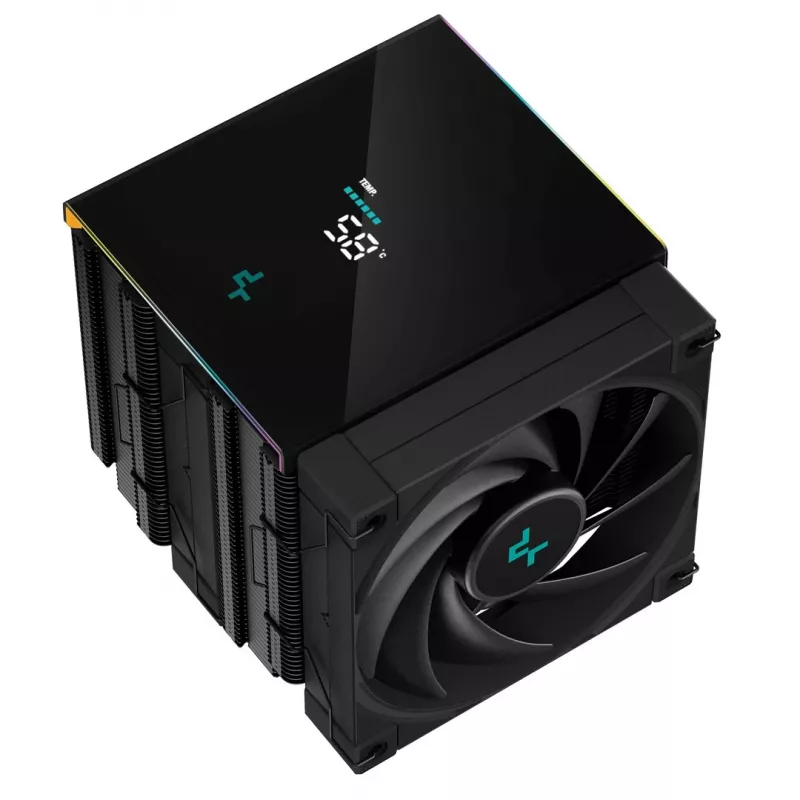 DeepCool AK620 DIGITAL Ψύκτρα επεξεργαστή αέρα 12 cm Μαύρο 1 τεμ.