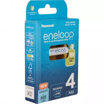 Μπαταρίες PANASONIC ENELOOP AAA 800 mAh 4 τεμ. (BK-4MCDE/4CP)