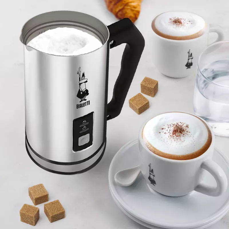 Bialetti MK01 αυτόματη συσκευή αφρού γάλακτος ανοξείδωτο ατσάλι