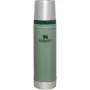 Thermos STANLEY The Legendary Classic Bottle 0,6 l πράσινο – Θερμός θερμομονωτικής τεχνολογίας κενού, 600 ml