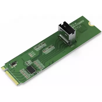 ICY DOCK - M.2 NVMe PCIe 4.0 SSD σε 1 x SlimSAS 4i προσαρμογέα με Redriver