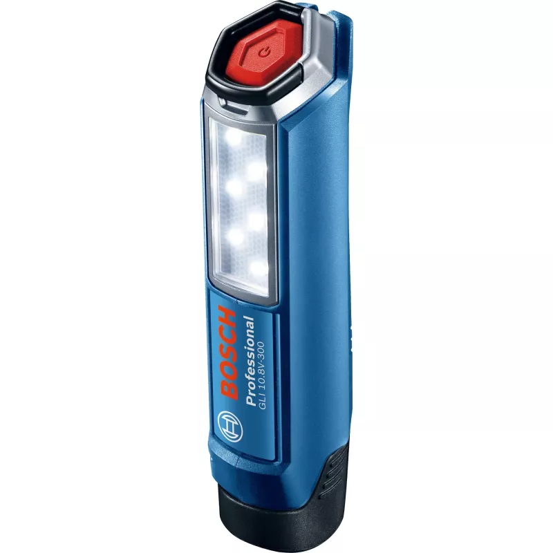 Bosch Professional GLI 12V-300 06014A1000 φωτιστικό εργασίας μπαταρίας, 300 lm, μπλε (χωρίς μπαταρία και φορτιστή)