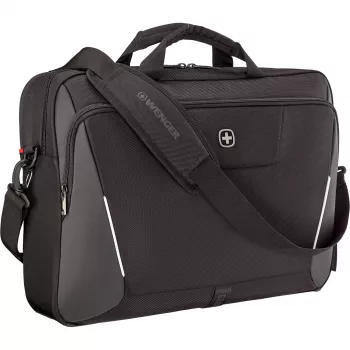 Θήκη laptop Wenger XE Brief 17 – κατάλληλη για laptop 17 ιντσών, θήκη tablet, μαύρη