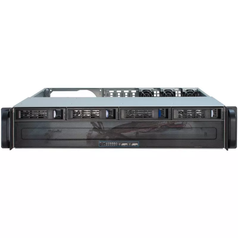 Inter-Tech IPC 2U-2404S - Rack - ενσωματώσιμο - 2U - micro ATX