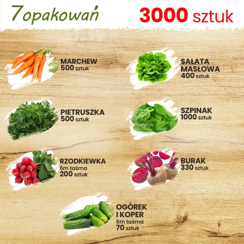 Toraf Summer Flavors σετ σπόρων - 7 συσκευασίες
