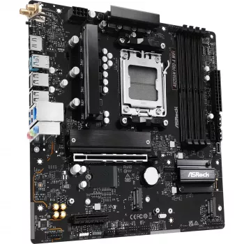 Μητρική ASRock A620AM Pro-A WiFi AM5 mATX — AMD A620, Socket AM5, DDR5 έως 256 GB, Wi‑Fi 6E, 2.5Gb LAN, HDMI 2.1