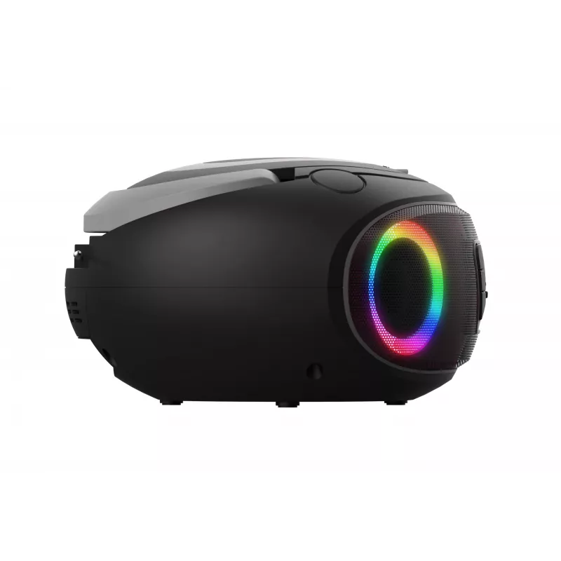 Denver TDB-212GR DAB+ boombox με συσκευή αναπαραγωγής CD, DAB+/FM, Bluetooth, USB, AUX, γκρι