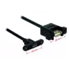 Καλώδιο USB Micro-USB B USB A DeLOCK 85109 0,25 m