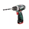 Metabo PowerMaxx BS Basic 600984000 δραπανοκατσάβιδο μπαταρίας, 12 V, 2x 2,0 Ah ιόντων λιθίου, με φορτιστή