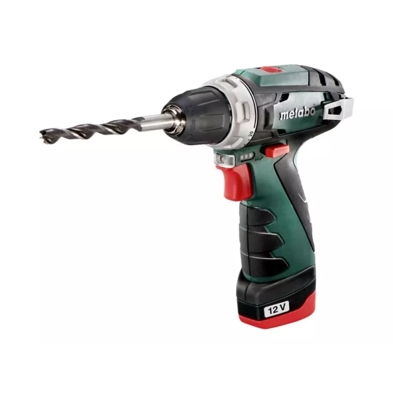 Metabo PowerMaxx BS Basic 600984000 δραπανοκατσάβιδο μπαταρίας, 12 V, 2x 2,0 Ah ιόντων λιθίου, με φορτιστή