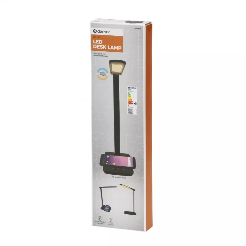Επιτραπέζιο φωτιστικό Denver LQI-105 5W G Μαύρο