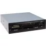 Inter-Tech Nitrox Multi Card Reader CI-02 - Αναγνώστης καρτών - 8,9 cm (3,5 ίντσες) (CF I, CF II, MS, MS PRO, Microdrive, MMC, SD, MS Duo, xD, MS PRO Duo, TransFlash, microSD, SDHC, MS Micro)