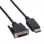 Καλώδιο DisplayPort VALUE DP-DVI (24+1) LSOH M/M 2 m
