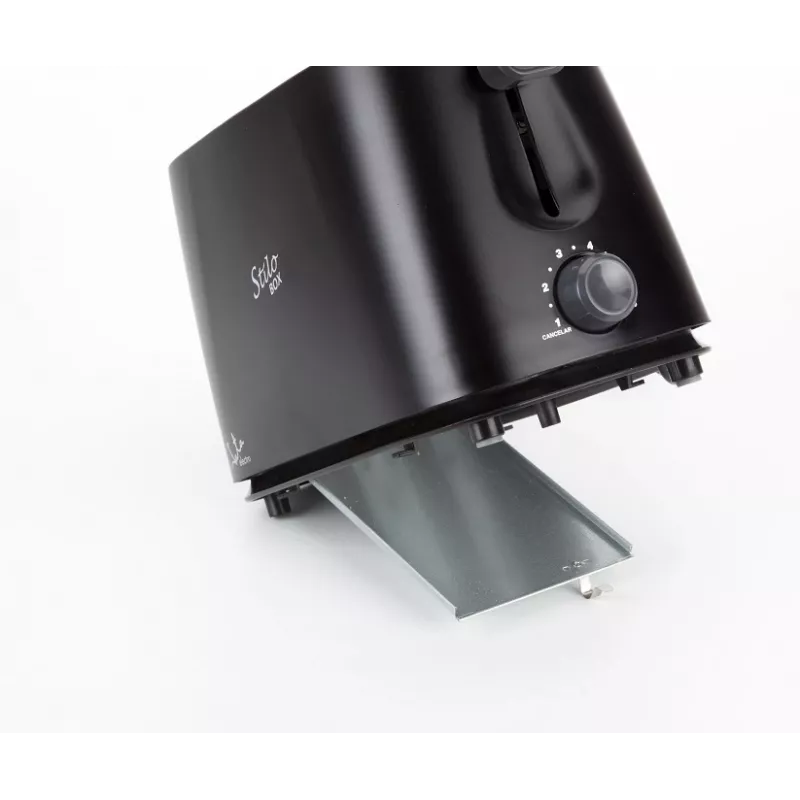 Τοστιέρα JATA TT631 2 φέτες 750 W μαύρο ανοξείδωτο ατσάλι
