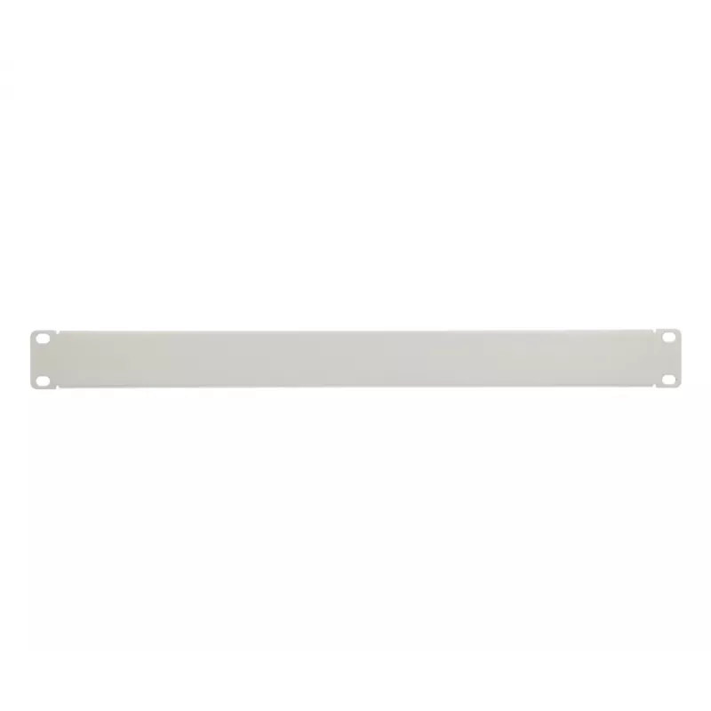 Τυφλό πάνελ rack Extralink Front Blank Panel 1U 19 inch γκρι, χαλύβδινο κουτί