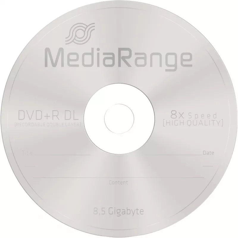 DVD+R DL MediaRange MR465 8,5 GB 5 τεμ.