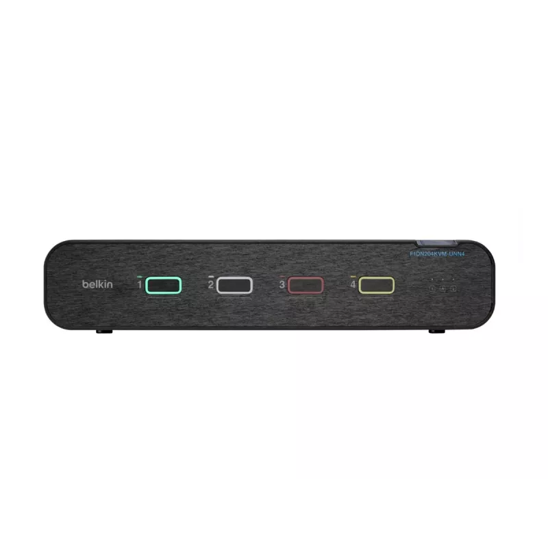 KVM-Switch Belkin F1DN204KVM-UNN4 HDMI 4K USB τοποθέτηση σε rack