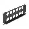 DeLOCK Patchpanel-αξεσουάρ 88054 Rackmount 2U μαύρο