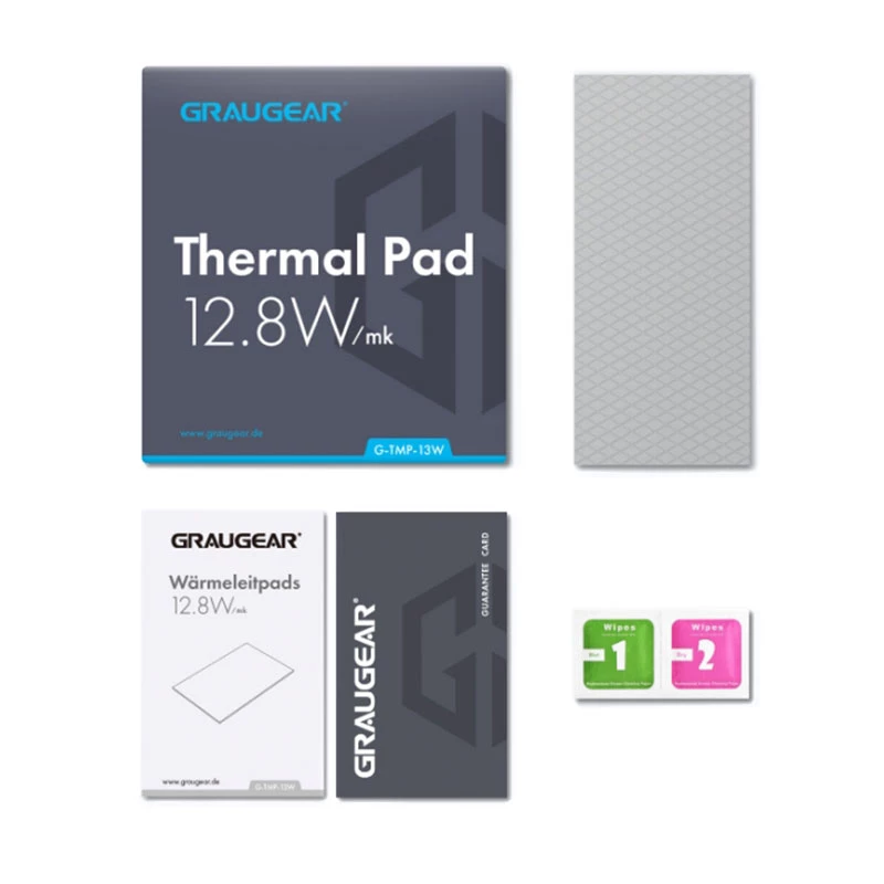 Graugear Θερμοαγώγιμο pad για CPU ή μνήμη, 100 x 45 x 1 mm