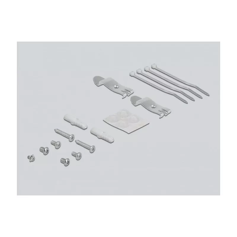Patch Panel DeLOCK Keystone 4 Port μαύρο