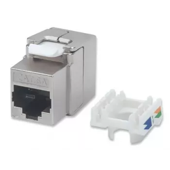 IC Intracom Intellinet - υποδοχή Keystone - RJ-45 (W) - FTP - CAT 6a - υποδοχή Keystone - ασημί (771986)