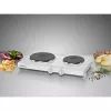 Κλειστή εστία Rommelsbacher THS 2590, 2 ζώνες, περιστροφικός διακόπτης
