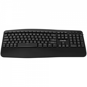 CANYON Πληκτρολόγιο HKB-W6 Wireless Μαύρο