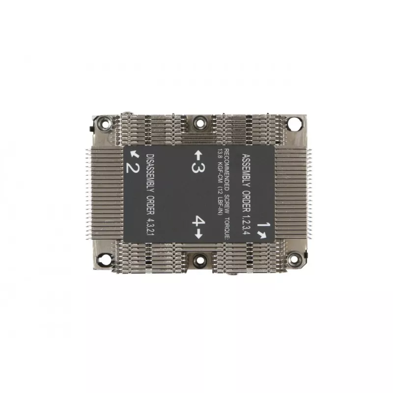 Super Micro Supermicro - Ψύκτρα επεξεργαστή - (για: Socket P) - 2U - για SUPERMICRO X11SPW-CTF, X11SPW-TF (SNK-P0068PS)