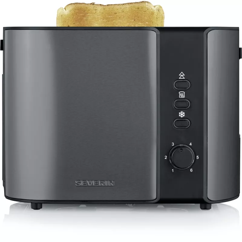Τοστιέρα Severin AT 9573 2 φέτες 800 W ανθρακί μαύρο