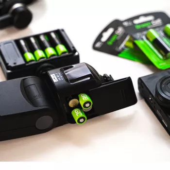 Επαναφορτιζόμενη μπαταρία Green Cell GR01 AA NiMH 1,2 V 2600 mAh, 4 τεμ., πράσινο