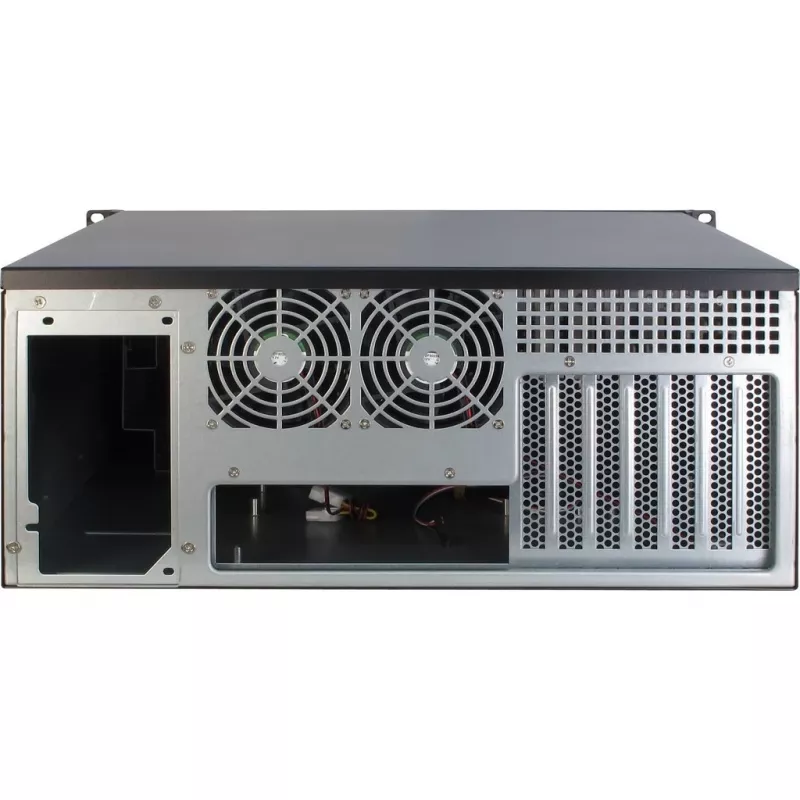 Κουτί διακομιστή Inter-Tech 4U-4098-S Rack μαύρο