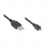 Goodconnections 2510-MB003 Καλώδιο USB Μαύρο