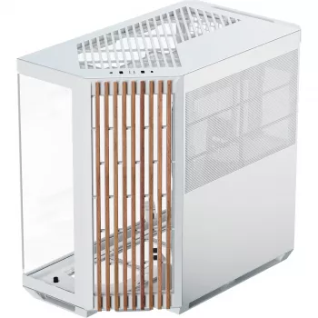 APNX V1-W-WT-v1 Midi Tower Λευκό, Ξύλο