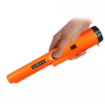Ανιχνευτής μετάλλων χειρός Extralink GP-Pointer SA-980 πορτοκαλί — Σόντα pinpointer για τον εντοπισμό μικρών μεταλλικών αντικειμένων