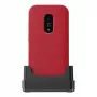 Feature-Phone Doro Leva E22 Αναδιπλούμενο κινητό, 2,8 inch (7,11 cm) Οθόνη, Single SIM, 0,3 MP Κάμερα, 1150 mAh, 127,8 g, Κόκκινο/Λευκό