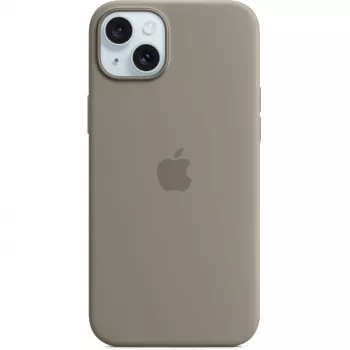 Θήκη σιλικόνης Apple iPhone 15 Plus MagSafe Clay