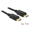 Καλώδιο DisplayPort DeLOCK 84860 7 m Μαύρο