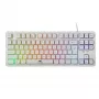 Μηχανικό πληκτρολόγιο Baracuda Krill White KRILL-W — συμπαγές layout, σύνδεση USB