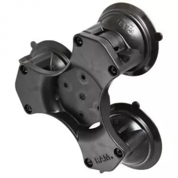 RAM Mounts Twist-Lock Triple Suction Cup Base Composite Μαύρο RAP-365-224-1BU
