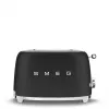 Τοστιέρα Smeg 50's Style TSF01BLMEU 2 φέτες μαύρο ανοξείδωτο ατσάλι