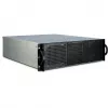 Inter-Tech 3U-30248 Rack Μαύρο, Ανοξείδωτο ατσάλι