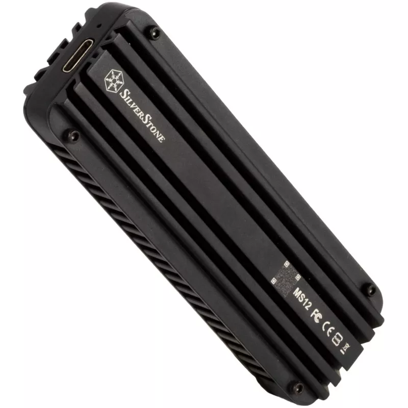 Θήκη SSD Silverstone MS12 μαύρο M.2