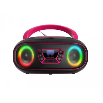 Προσωπικό CD player Denver TDB-212P ροζ 3,6W DAB+ FM