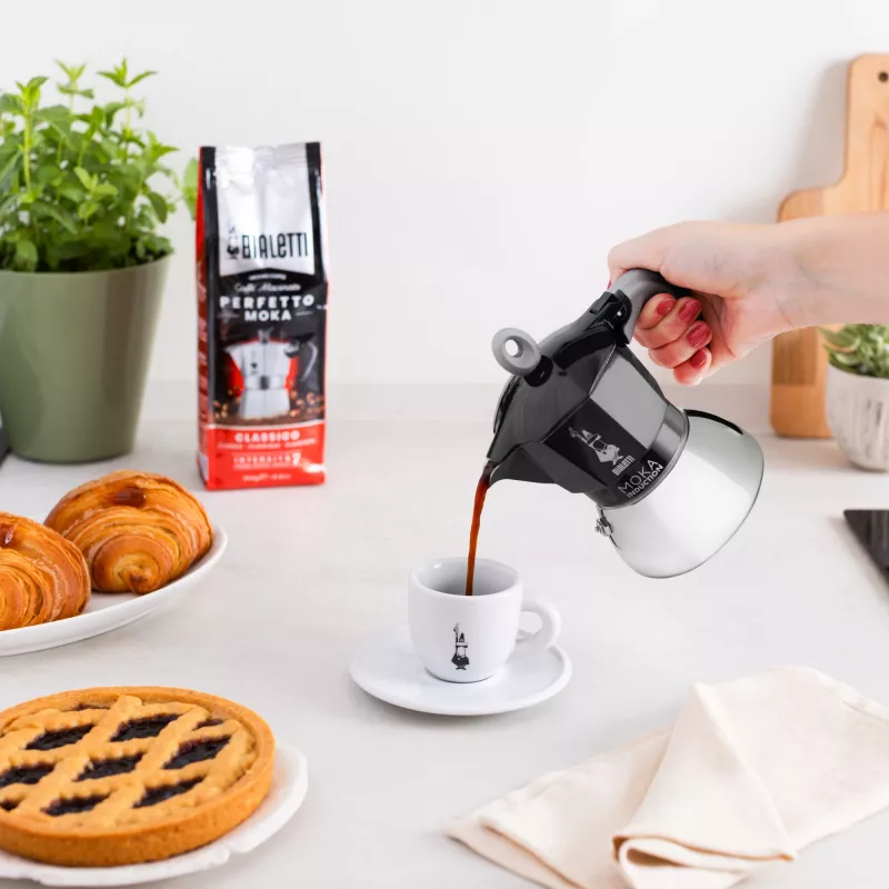 Bialetti Moka Induction Καφετιέρα Moka 2 Φλιτζάνια