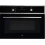 Εντοιχιζόμενος φούρνος Electrolux EVL6E49X, Compact 45 cm, Μέταλλο, Μαύρο, CombiQui