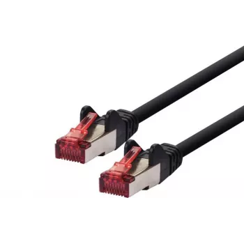 Καλώδιο δικτύου LOGON TCR66SS200BL Cat6 SF/UTP (S-FTP) RJ-45–RJ-45 20 m μαύρο