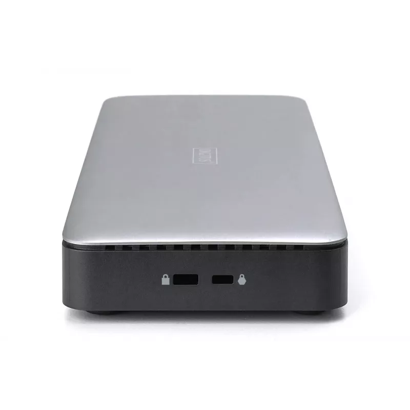 Digitus DA-70918 σταθμός σύνδεσης USB-C, 13 θυρών, 3x HDMI, 2x DP, 4x USB-A, 1x USB-C, RJ-45 1GbE, SD, ήχος, 150 W